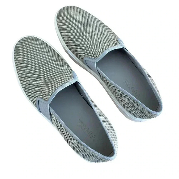 VINCE Blair Perforated Slip On Sneaker Size 6.5 Casual Comfort Classic - Picture 7 of 9